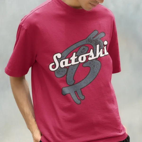 Crypto t-shirts for men and women - Satoshi