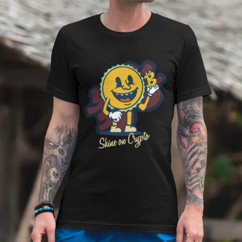 Crypto t-shirts for men and women - Shine On