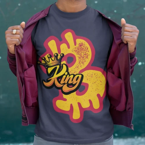 Crypto t-shirts for men and women - Wall King