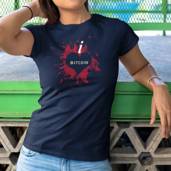 Love Bitcoin crypto clothing for women