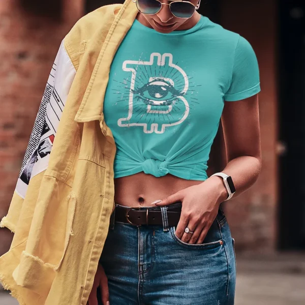 All Seeing crypto clothing for women