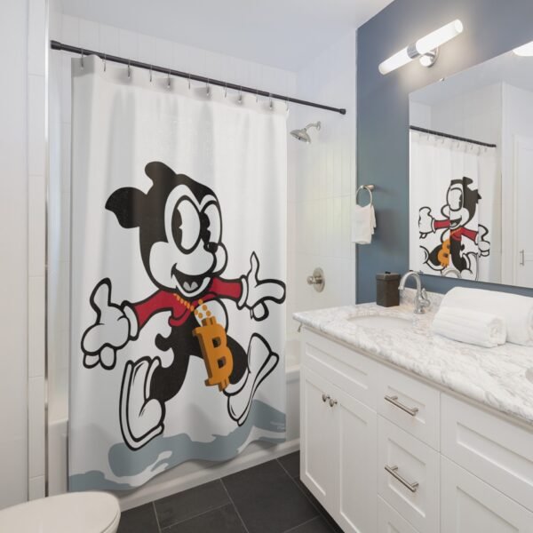 Doggy Bling <br> Shower Curtain - Image 2
