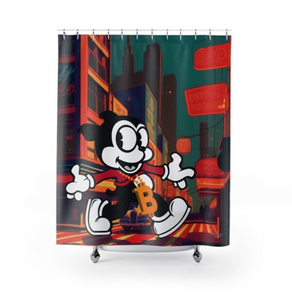 Doggy Bling City <br> Shower Curtain