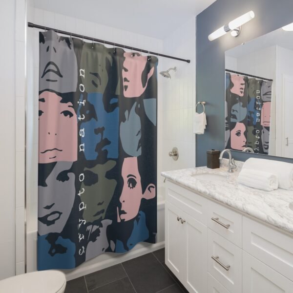 C Nation 5 <br> Shower Curtain - Image 2