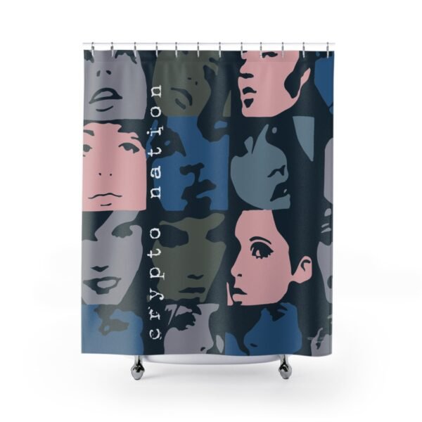 C Nation 5 <br> Shower Curtain