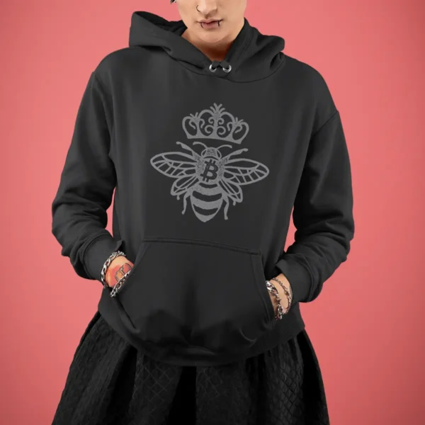 Queen B <br> Med Weight Hoodie JH001 F