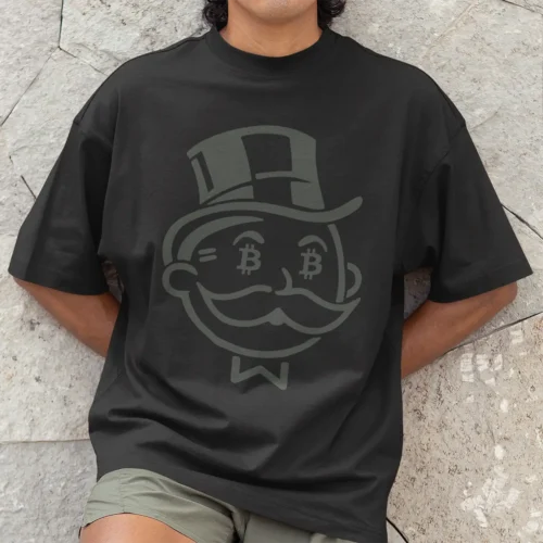 Top Hat <br> Bella Canvas 3010 Oversized Boxy Tee