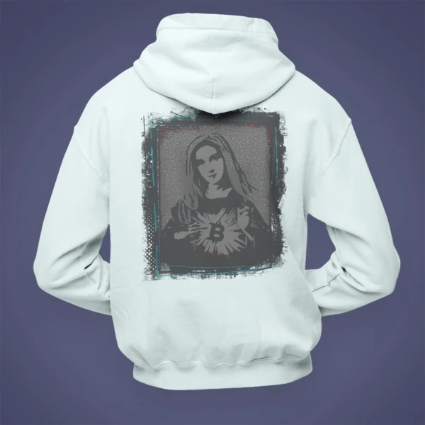 M Stencil <br> Med Weight Hoodie JH001