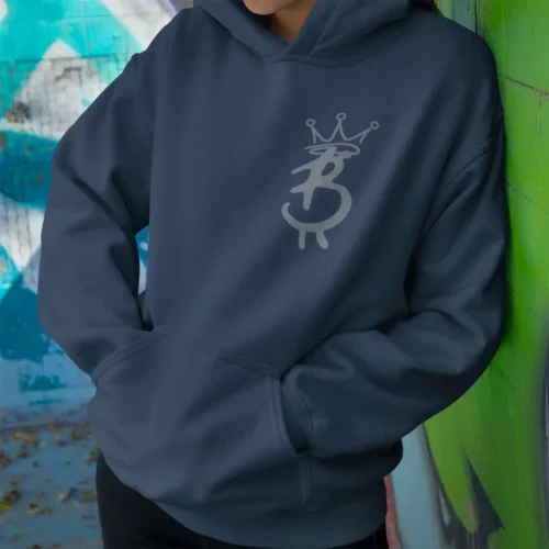 Crowned <br> Med Weight Hoodie JH001 F