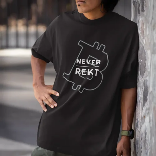 Never Rekt <br> Bella Canvas 3010 Oversized Boxy Tee