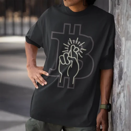 Fingers Crossed <br> Bella Canvas 3010 Oversized Boxy Tee