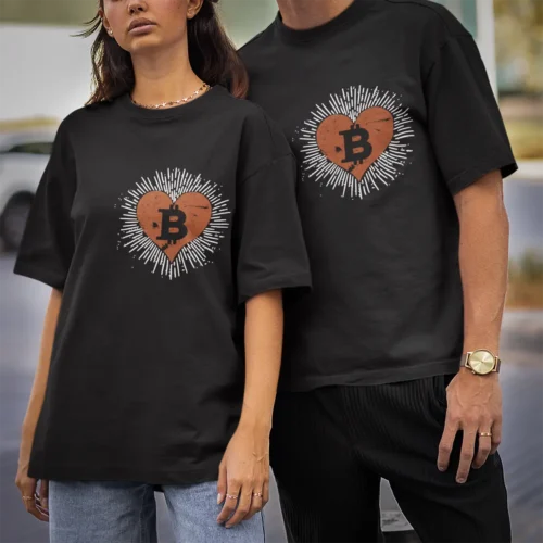 Heart BTC 2 <br> Bella Canvas 3010 Oversized Boxy Tee