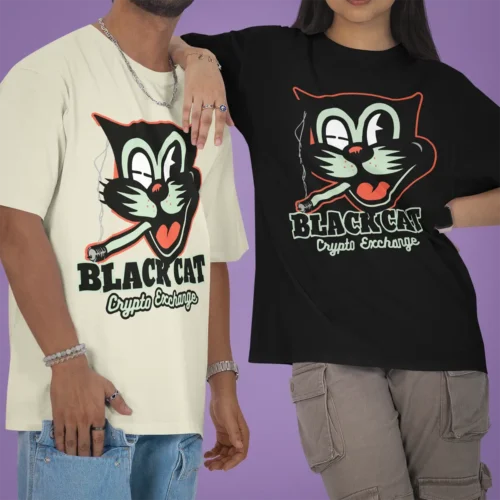Black Cat Exchange <br> Bella Canvas 3010 Oversized Boxy Tee
