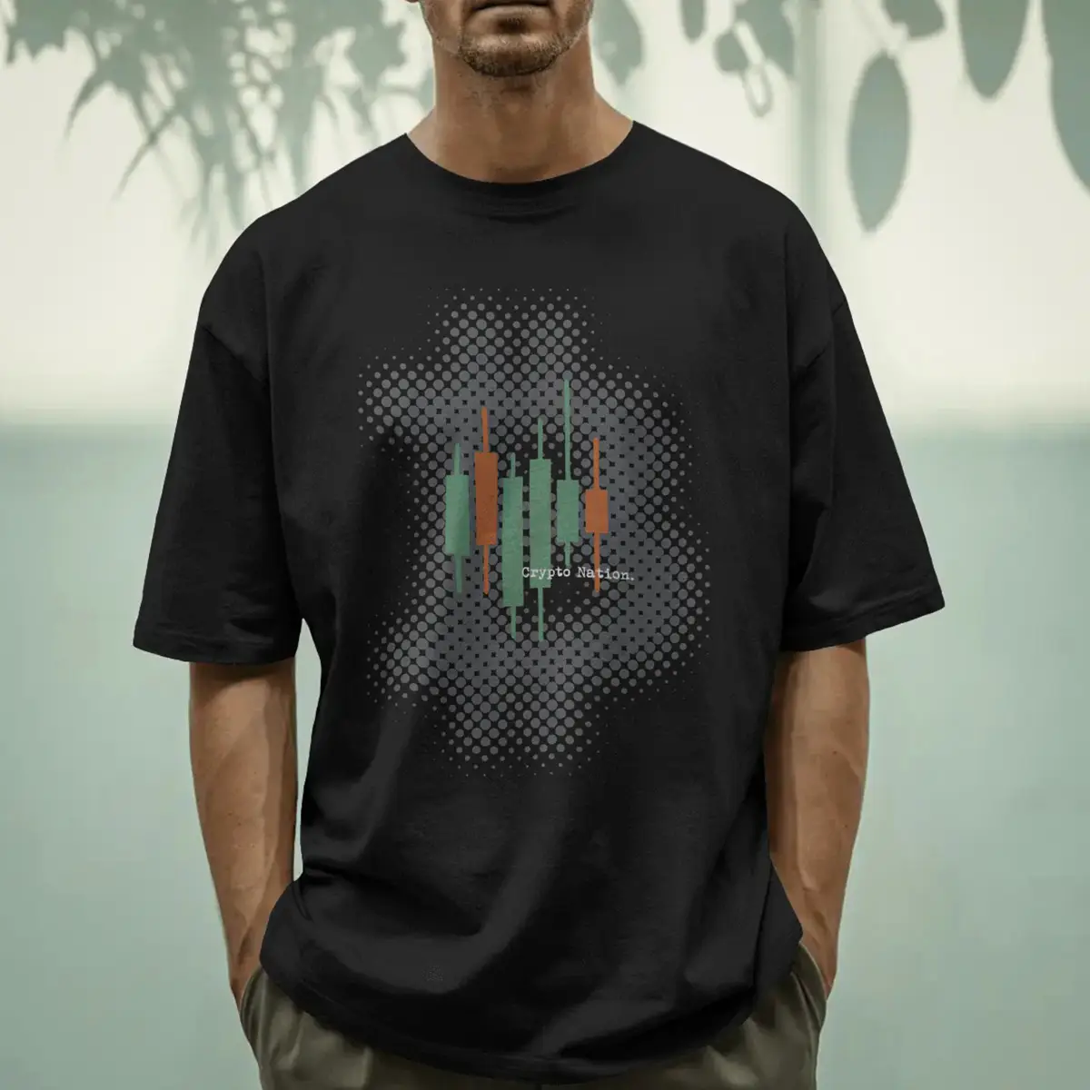 Crypto Nation 8 <br> Bella Canvas 3010 Oversized Boxy Tee