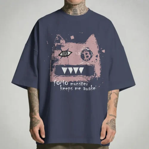 FOMO Monster - Still Awake <br> Bella Canvas 3010 Oversized Boxy Tee