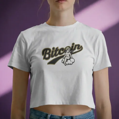 Bitcoin Angel <br> Gen B Cropped Tee